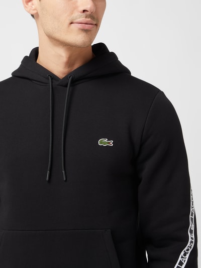 Lacoste Classic Fit Hoodie mit Känguru-Tasche Black 3