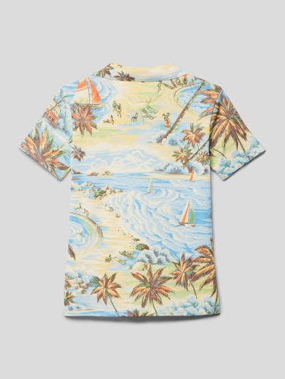 Polo Ralph Lauren Teens Koszulka polo z wyhaftowanym logo Bleu 3