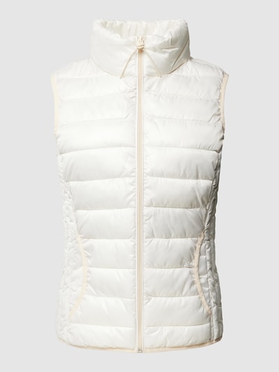 QS Bodywarmer met opstaande kraag Offwhite - 2