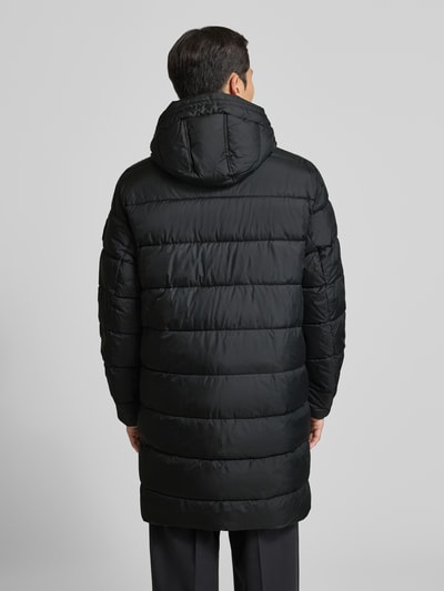 Tom Tailor Regular Fit Steppmantel mit Kapuze Black 5