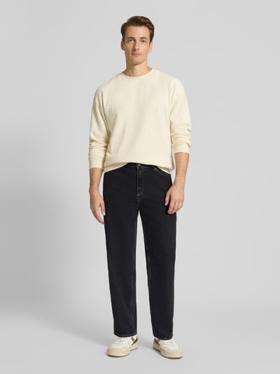 American Vintage Jeansy z 5 kieszeniami model ‘YOPDAY’ Czarny 1