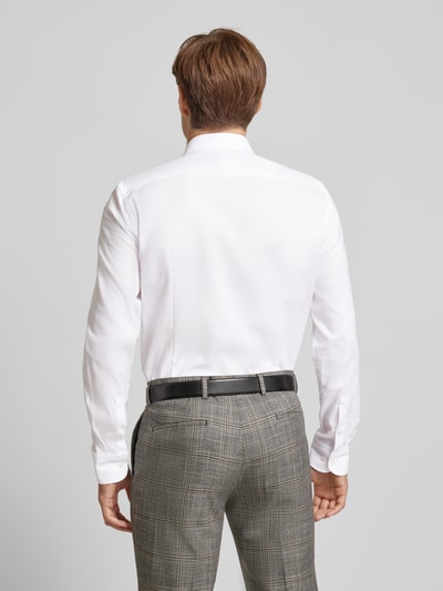 BOSS Slim Fit Business-Hemd mit Kentkragen Weiss 5