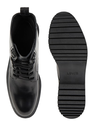 Levi’s® Acc. Boots van leer, model 'Bria' Zwart - 4