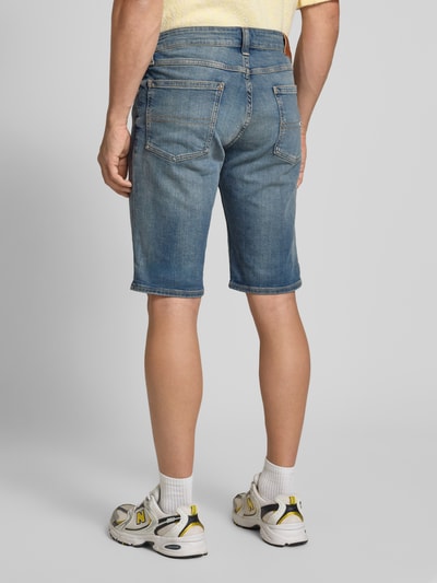 Tommy Jeans Szorty jeansowe o kroju slim fit z mieszanki bawełny model ‘RONNIE’ Ciemnoniebieski 5