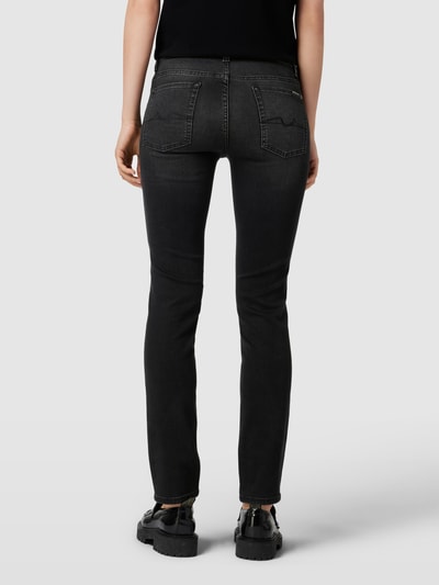 7 For All Mankind Jeans mit 5-Pocket-Design Modell 'Roxanne' Dunkelgrau 5