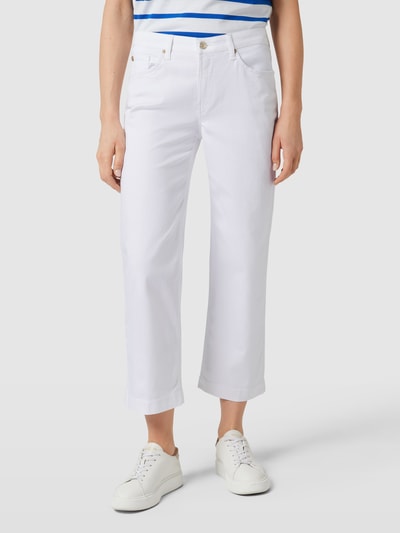 MAC Regular fit jeans in 5-pocketmodel, model 'CULOTTE' Wit - 4