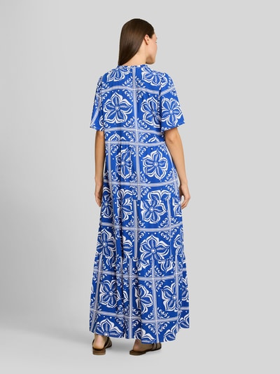 Tom Tailor Loose Fit Tunikakleid aus Viskose Royal 5