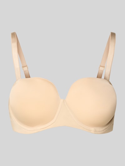 BOSS Beha met cups en labelprint Beige - 1