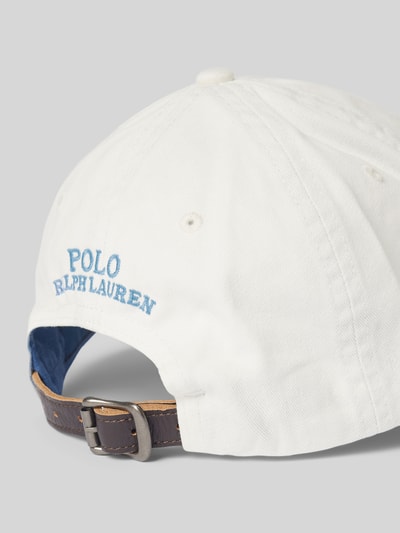 Polo Ralph Lauren Basecap mit Motiv-Stitching Weiss 3