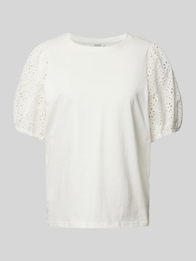 B.Young T-Shirt mit 1/2-Ärmel Offwhite 2