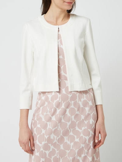 BETTY & CO WHITE Bolero mit 3/4-Arm  Offwhite 4