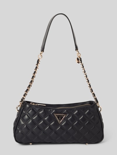 Guess Handtasche mit Strukturmuster Modell 'GIULLY' Black 2