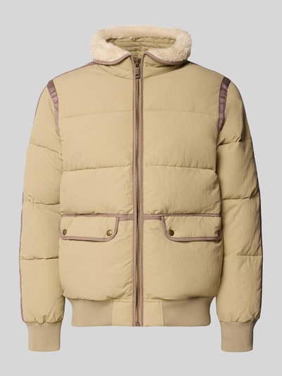 Scotch & Soda Bomberjacke mit Teddykragen TEDDY PUFFER JACKET Lind 1