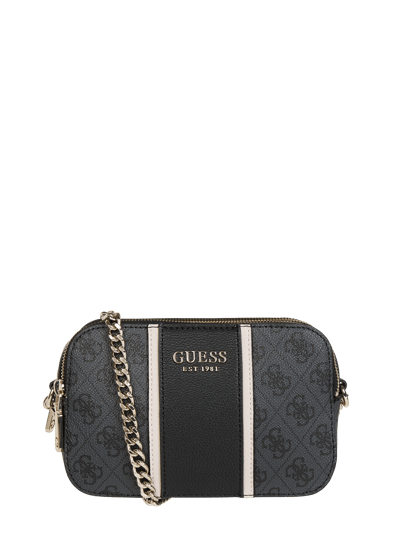 Guess Crossbody Bag mit Logo-Muster Modell 'Cathleen' Black 1