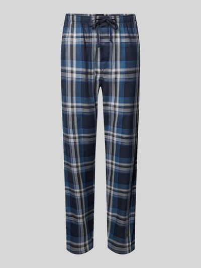 Schiesser Pyjamabroek met steekzakken Donkerblauw - 1