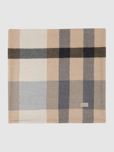 Gant Kussenhoes met ruit- en streepmotief Beige - 1