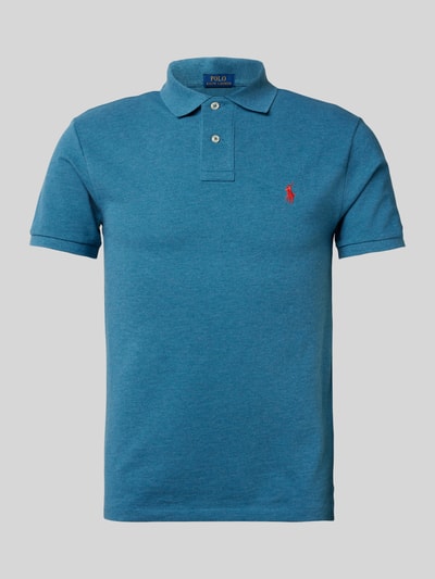 Polo Ralph Lauren Poloshirt mit Label-Stitching Marine 2