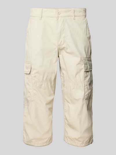 camel active Regular Fit Caprihose mit Cargotaschen Beige 2