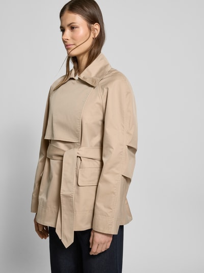 Luisa Cerano Jacke mit Pattentaschen Beige 3