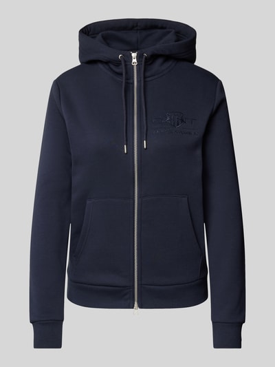 Gant Sweatjacke mit Reißverschluss Marine 2