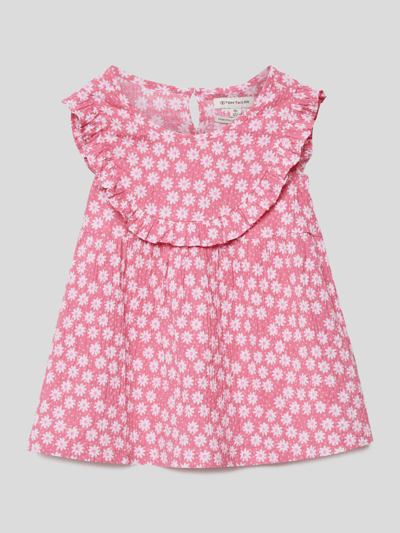 Tom Tailor Blousetop met streepmotief Roze - 1