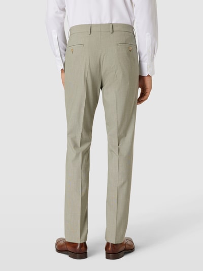 HECHTER PARIS Pantalon met persplooien Lichtgroen - 5