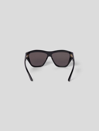 Bottega Veneta Unisex Sonnenbrille im Cat-Eye-Stil Black 5