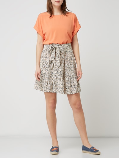 MADEWELL Minirok met bloemenmotief  Wit - 1