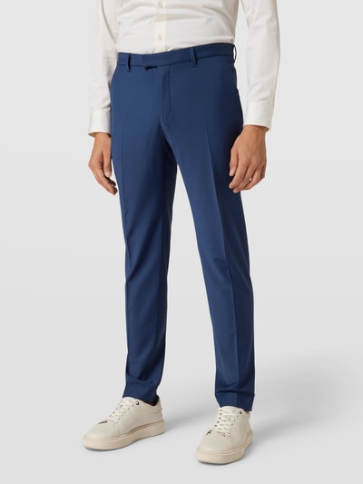 Drykorn Pantalon met stretch, model 'Irving' Koningsblauw - 4