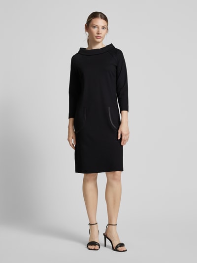 Betty Barclay Knielanges Kleid mit Stehkragen Black 1