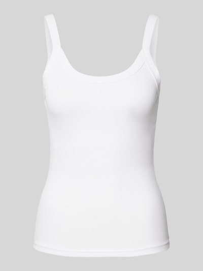 Gina Tricot Tanktop in Ripp-Optik Weiss 2