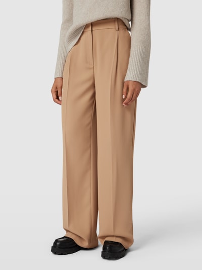 JOOP! Pantalon met bandplooien Camel - 4