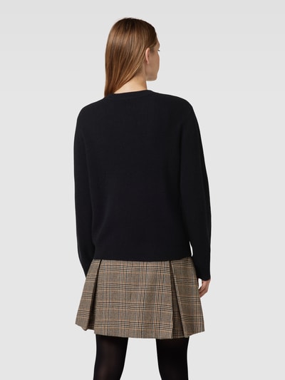 Tommy Hilfiger Gebreide pullover met labelstitchings Zwart - 5