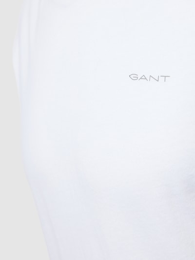 Gant T-shirt z nadrukiem z logo w zestawie 2 szt. Czarny 2