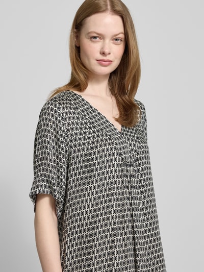 Smith and Soul Sukienka midi z dekoltem w serek Czarny 3