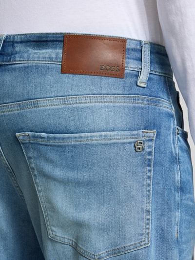 BOSS Orange Regular Fit Jeans im 5-Pocket-Design Jeansblau 3