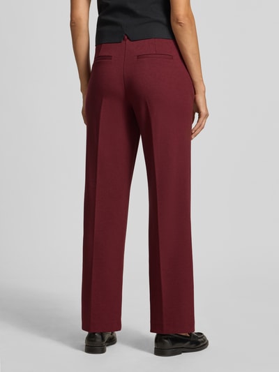 s.Oliver RED LABEL Wide Leg Stoffhose mit Viskose-Anteil Bordeaux 5