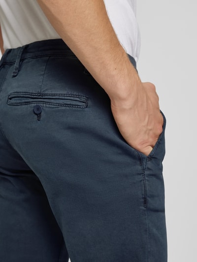 MAC Regular fit chino met steekzakken opzij, model 'Lennox' Antraciet - 3