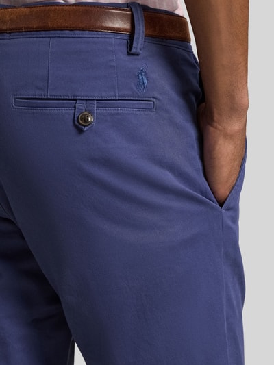 Polo Ralph Lauren Chinos o kroju slim fit z mieszanki bawełny Granatowy 3