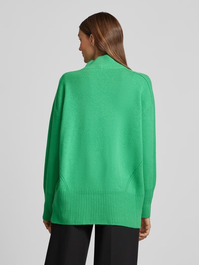 Marc Cain Gebreide pullover met opstaande kraag Groen - 5