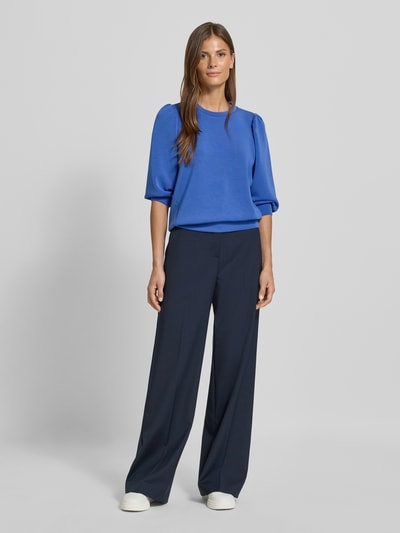 Selected Femme Bluza o kroju regular fit z efektem scuby model ‘TENNY’ Królewski niebieski 1