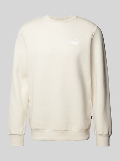 PUMA PERFORMANCE Sweatshirt mit Label-Print Offwhite 2