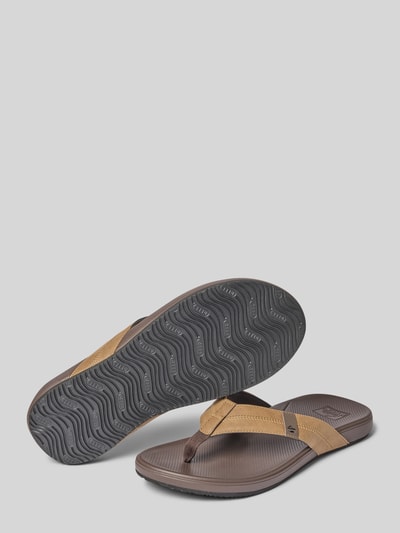 REEF Teenslippers met labeldetails, model 'CUSHION PHANTOM 2.0' Middenbruin - 4