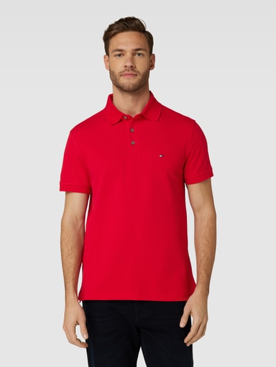 Tommy Hilfiger Slim Fit Poloshirt Modell '1985' Rot 4