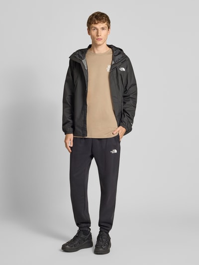 The North Face Relaxed fit T-shirt met ronde hals Beige - 1