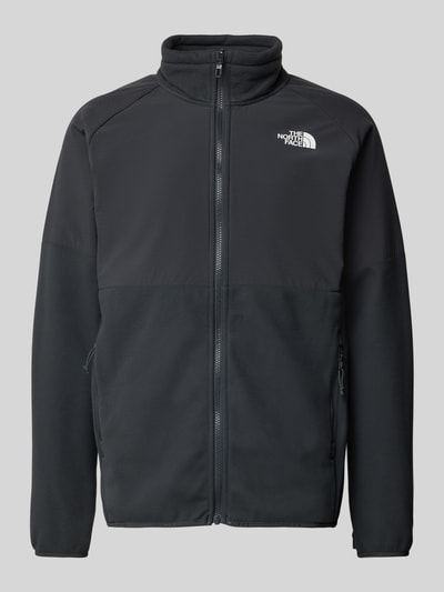 The North Face Sweatjack met labelstitching, model 'GLACIER' Donkergrijs - 2