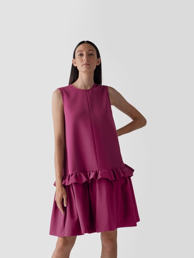 Victoria Victoria Beckham Minikleid mit Volants Violett 4