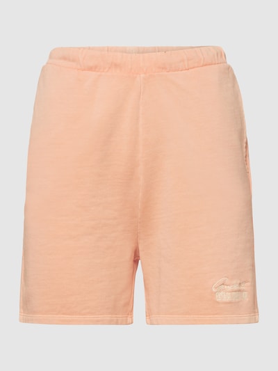 Guess Sweatshorts mit Label-Stitching Apricot 2