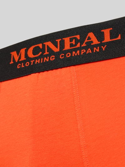 MCNEAL Obcisłe bokserki z elastycznym paskiem z logo w zestaw 3 szt. Oliwkowy 2
