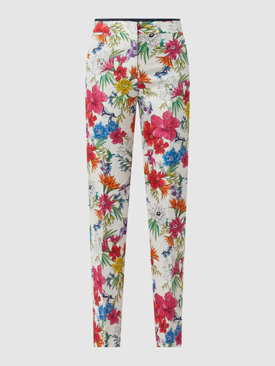 Gant Linnen broek met bloemenmotief  Felroze - 2